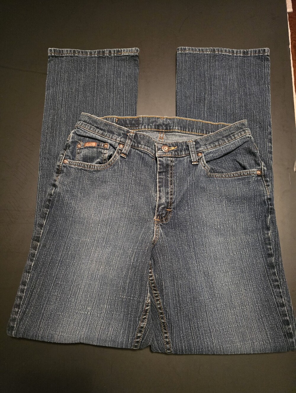 Lee 10 Long Women’s Dark Indigo Straight-Leg Jeans